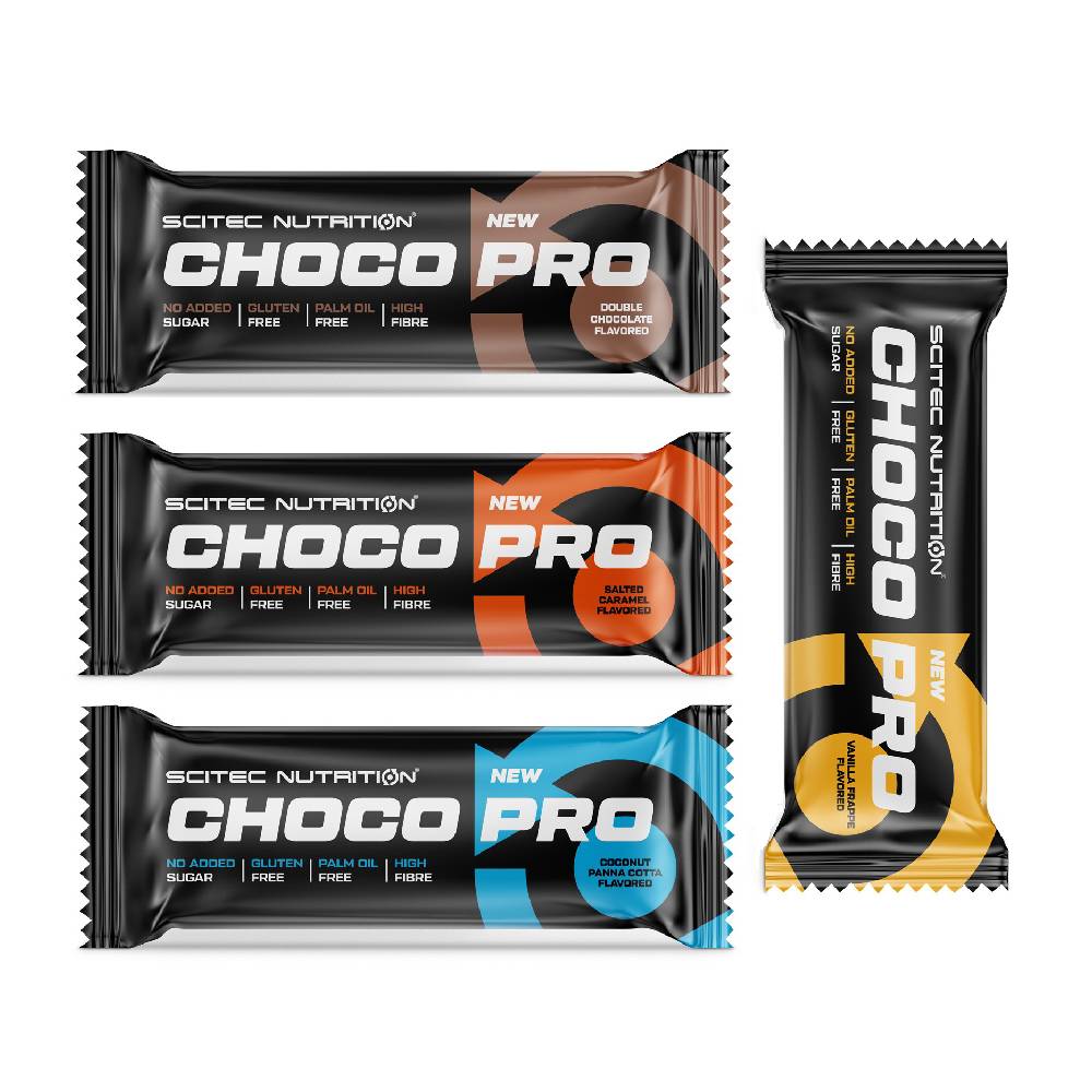 Black Friday - Reduceri Choco Pro, 50g, Scitec Nutrition, Baton fara adaos de zahar Coconut Panna Cotta Promotie 2