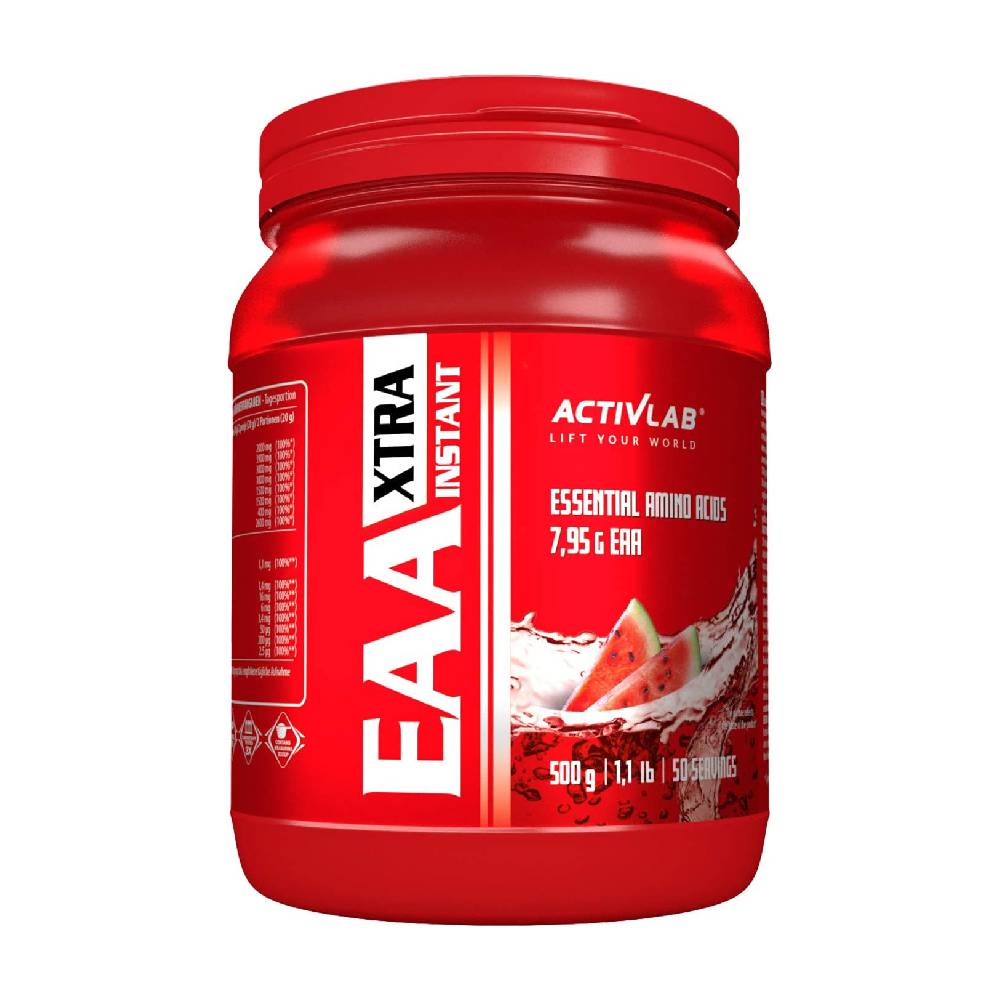 Aminoacizi | EAA Xtra Instant, pudra, 500g, Activlab, Aminoacizi esentiali pentru refacere 0