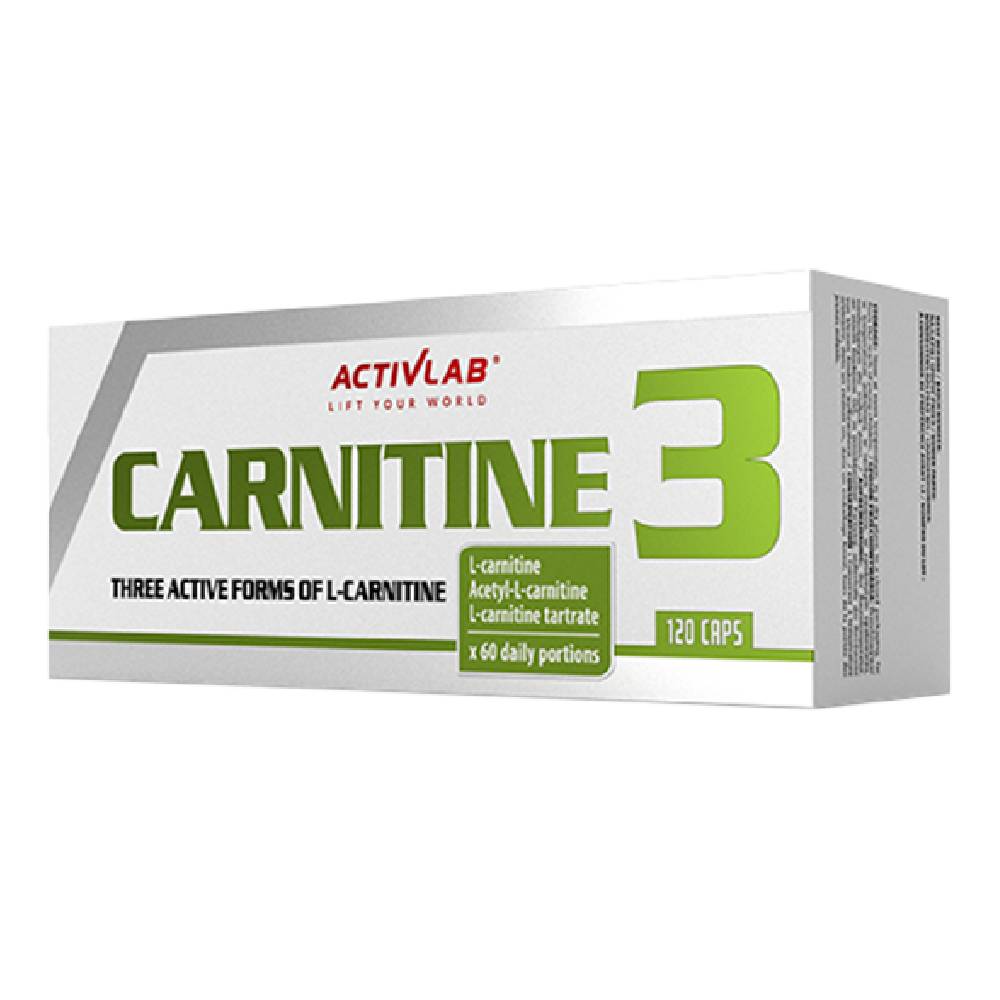 Black Friday - Reduceri Carnitina 3, 120 capsule, Activlab, Supliment slabire Promotie 1