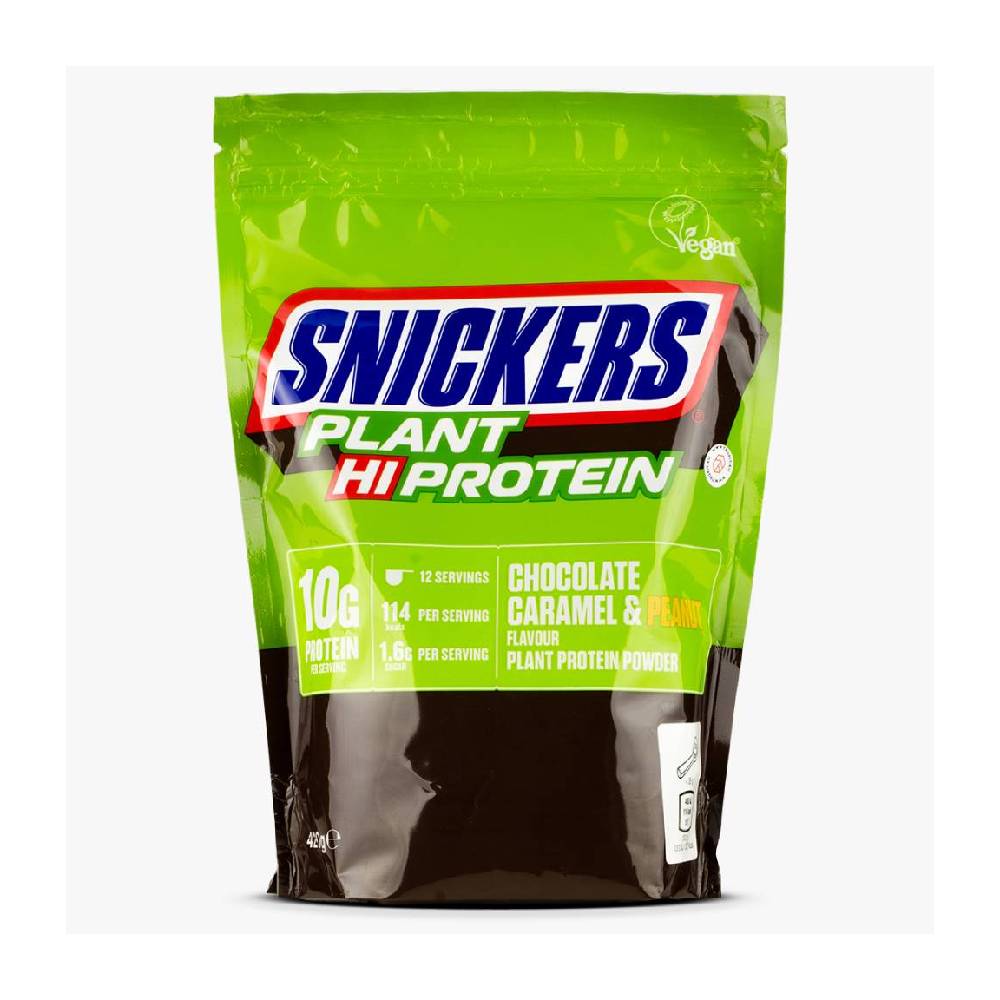 Proteine | Snickers Plant Hi Protein, pudra, 420g, Mars Protein, Proteina vegetala 0