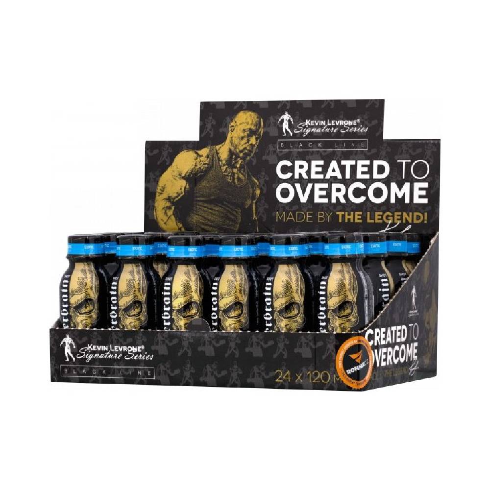 Black Friday - Reduceri ScatterBrain Shot 120ml, Kevin Levrone, Supliment alimentar pre - workout cu cofeina Mango Promotie 2