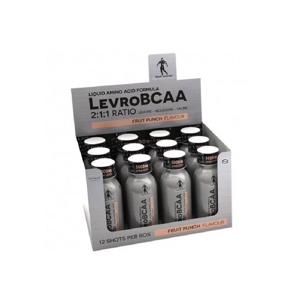 Black Friday - Reduceri Levro BCAA 2:1:1 Shot pe baza de aminoacizi cu catena ramificata, 120ml, Kevin Levrone Orange Promotie 2