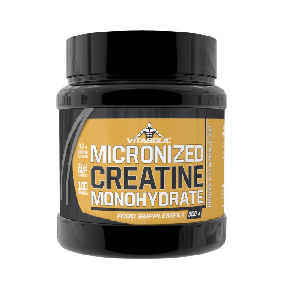 Creatina | Creatina monohidratata micronizata, pudra, 300g, Vitabolic, Supliment crestere masa musculara 0