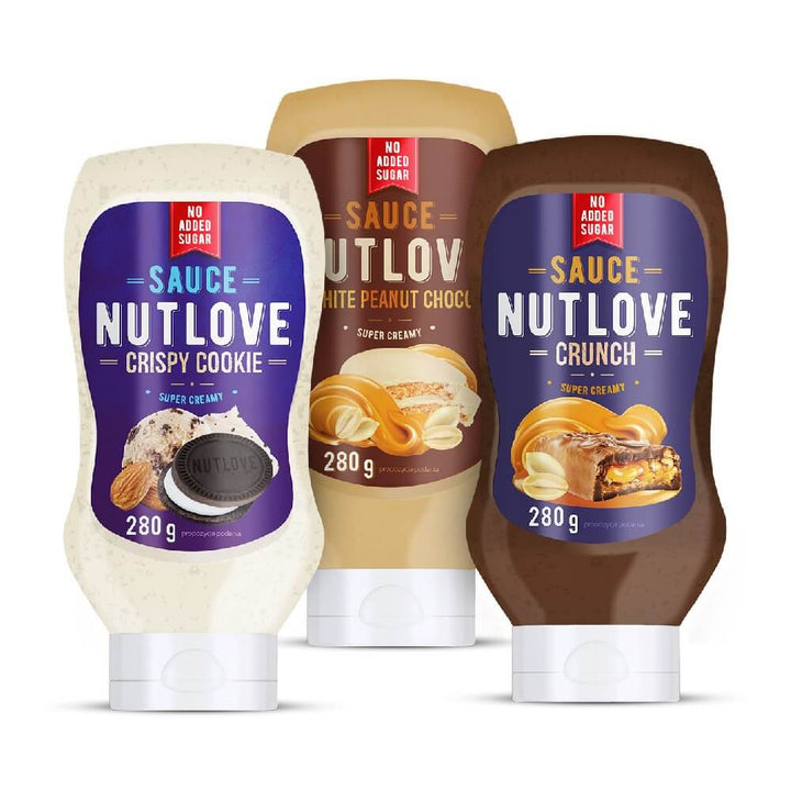 Alimente & Gustari | Nutlove Sauce, 280g, Allnutrition, Sos fara zahar 1