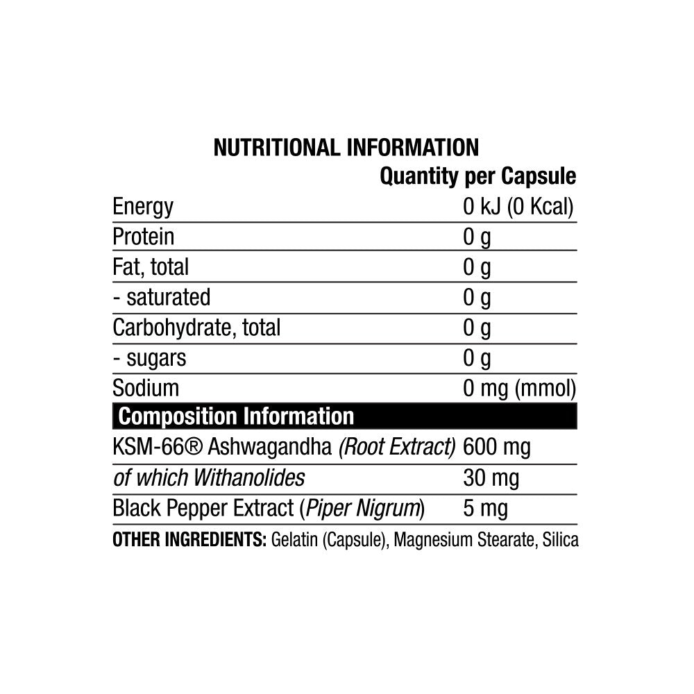 Stimulente hormonale | KSM-66 Ashwagandha, 120 capsule, Chaos Crew, Supliment alimentar pentru sanatate 1