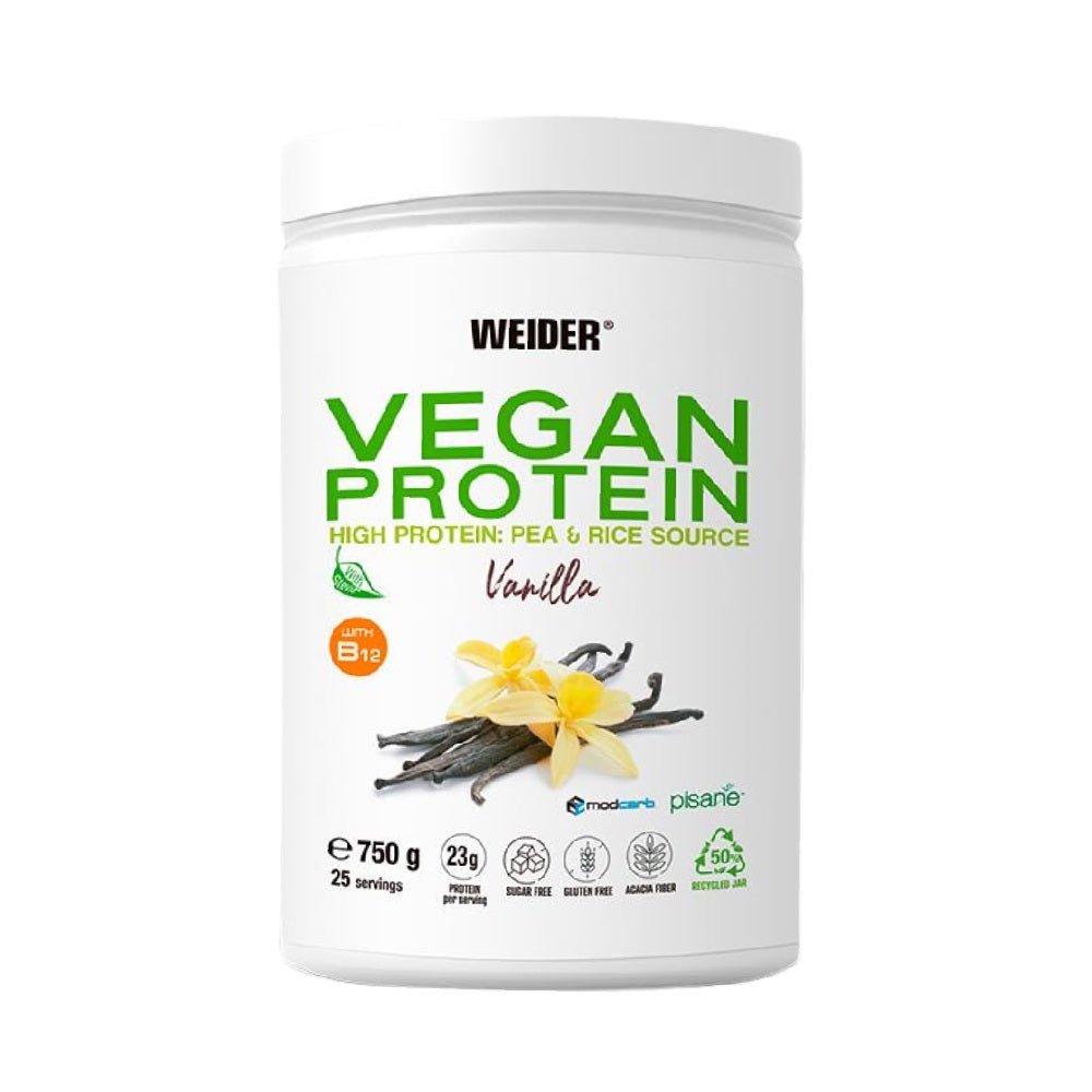 Black Friday - Reduceri Proteina vegana pudra, 750g, Weider Vanilla Promotie 1