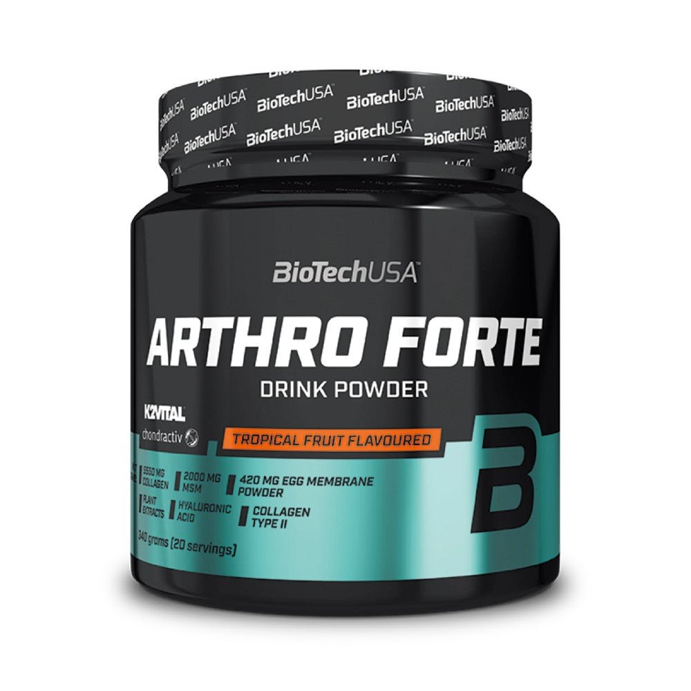 Suplimente pentru oase si articulatii | Arthro Forte, pudra, 340g, BiotechUSA, Supliment alimentar pentru articulatii 0