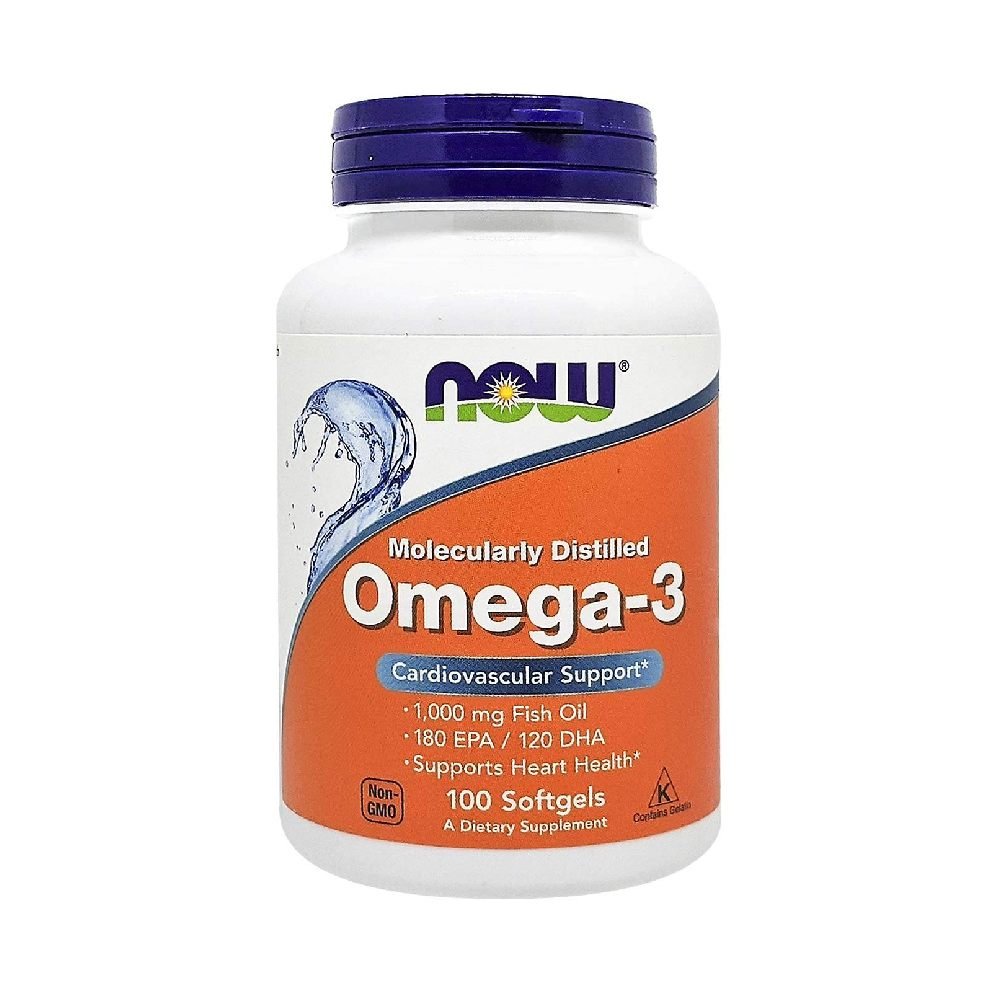 Black Friday - Reduceri Omega 3 1000mg, 100 capsule moi, Now Foods Promotie 1