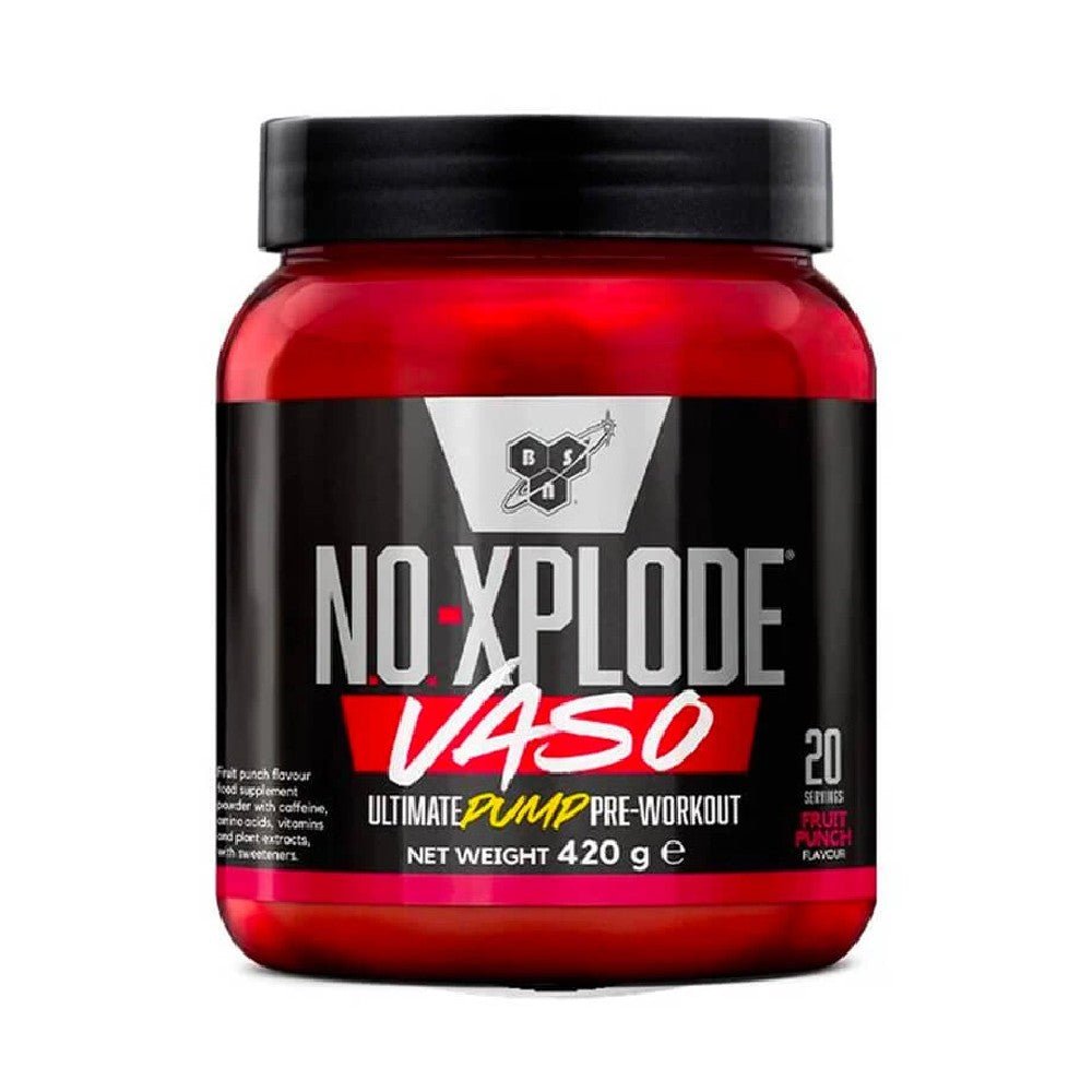 Pre-workout | No-Xplode Vaso, pudra, 420g, BSN, Supliment alimentar pre-workout cu cofeina 0