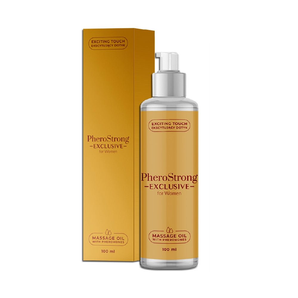 Stimulente hormonale | Ulei de masaj pentru femei PheroStrong Exclusive, 100ml, Medica-Group 0