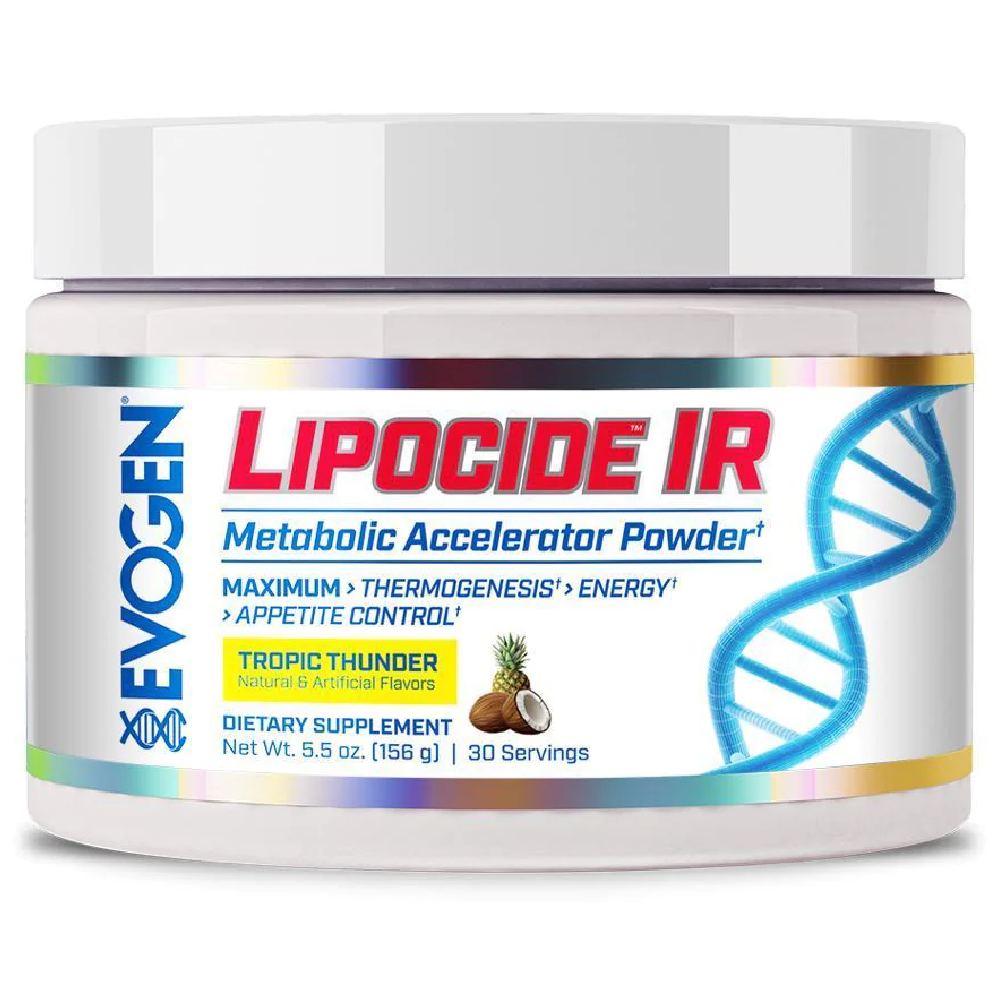 Black Friday - Reduceri Lipocide IR, pudra, 120g, Evogen, Arzator de grasimi Tropic Thunder Promotie 1