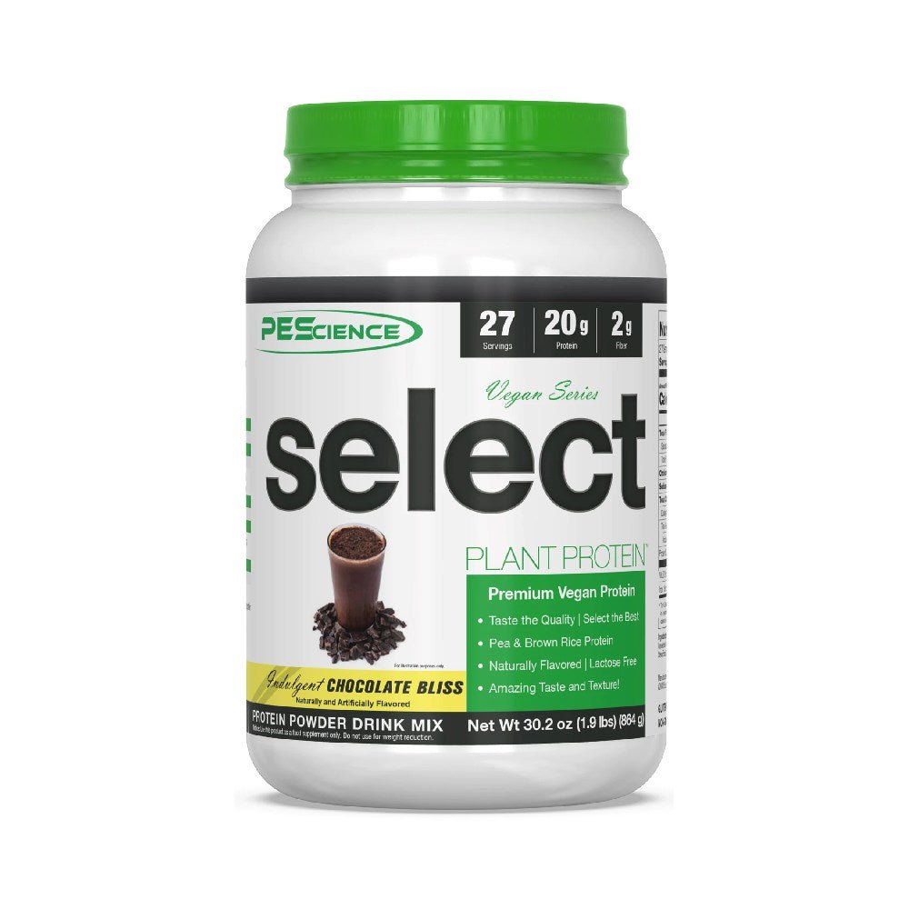 Black Friday - Reduceri Select Vegan Protein pudra, 810g, PEScience, Proteina vegetala Chocolate Promotie 2