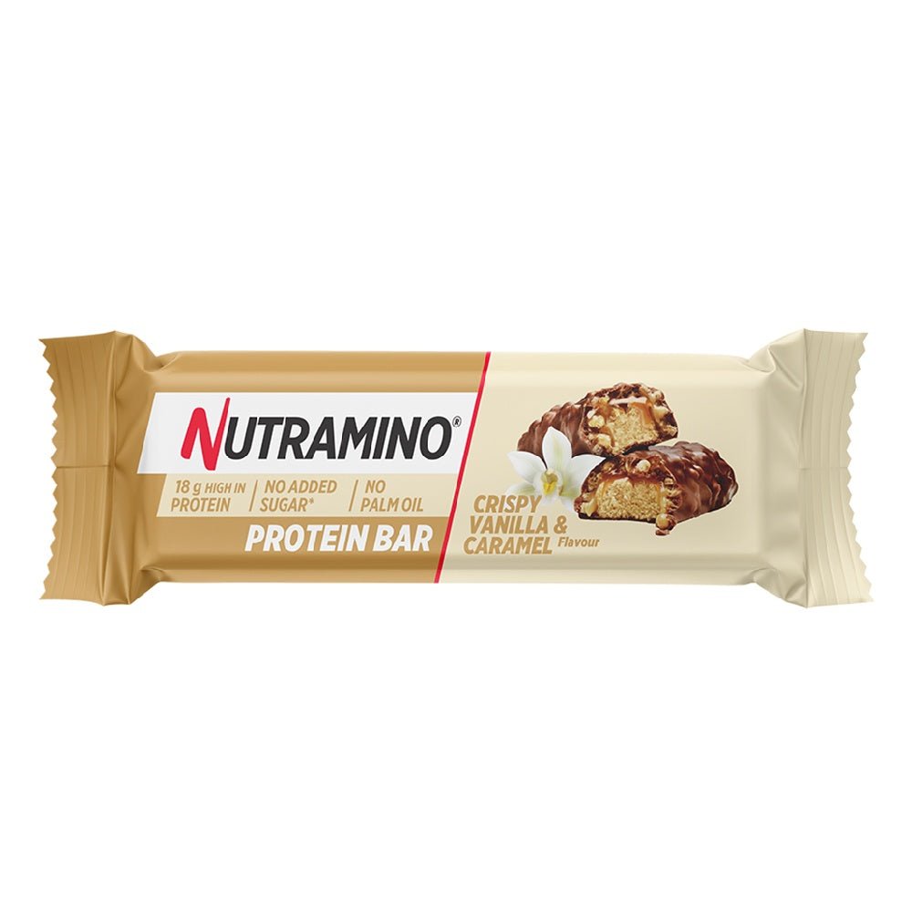 Alimente & Gustari | Baton proteic, 55g, Nutramino, Fara ulei de palmier 1