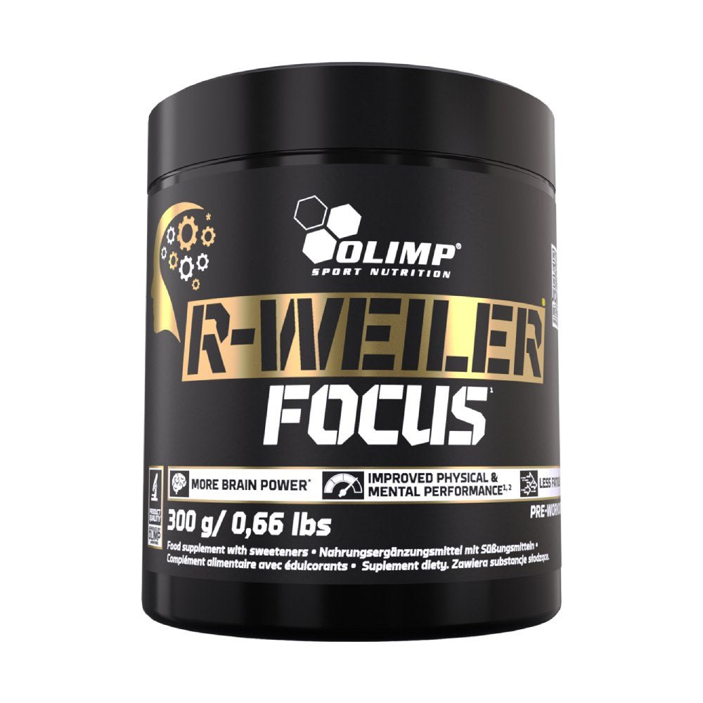 Pre-workout | R-Weiler Focus, pudra, 300g, Olimp, Supliment alimentar pentru concentrare 0