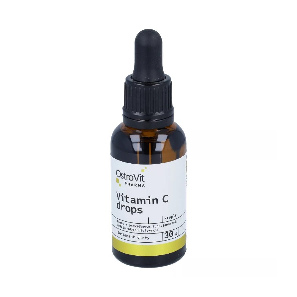 Vitamine si minerale | Vitamina C drops, 30ml, Ostrovit Pharma, Supliment alimentar pentru imunitate 0