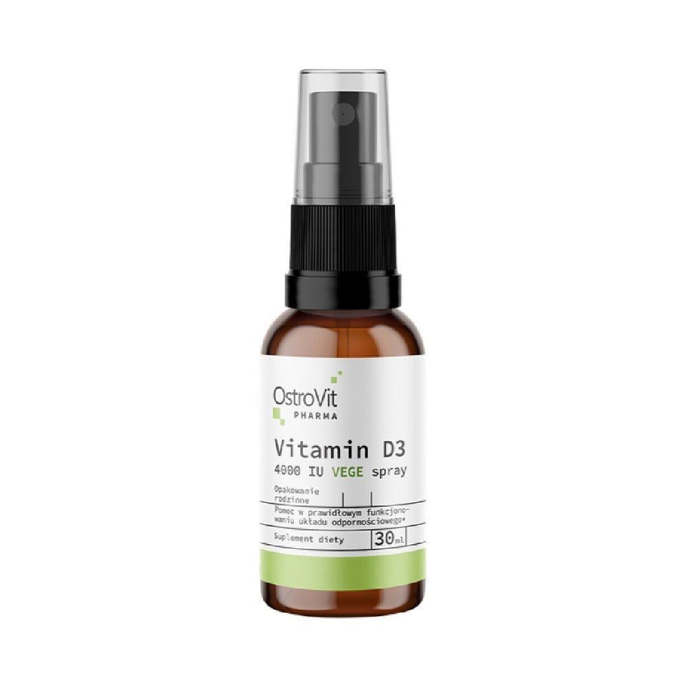 Vitamine si minerale | Vitamina D3 4000IU, spray vegan, 30ml, Ostrovit Pharma, Supliment alimentar pentru sanatate 0