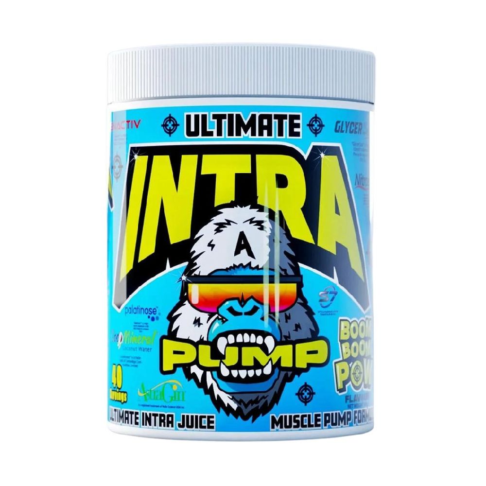 Black Friday - Reduceri Ultimate Intra Pump, pudra, 500g, Gorilla Alpha, Supliment alimentar intra - workout Boom Boom Pow Promotie 1