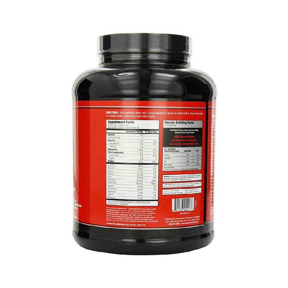 Black Friday - Reduceri Carnivor, pudra, 1.6kg, Musclemeds, Izolat proteic din vita Fruit Punch Promotie 2