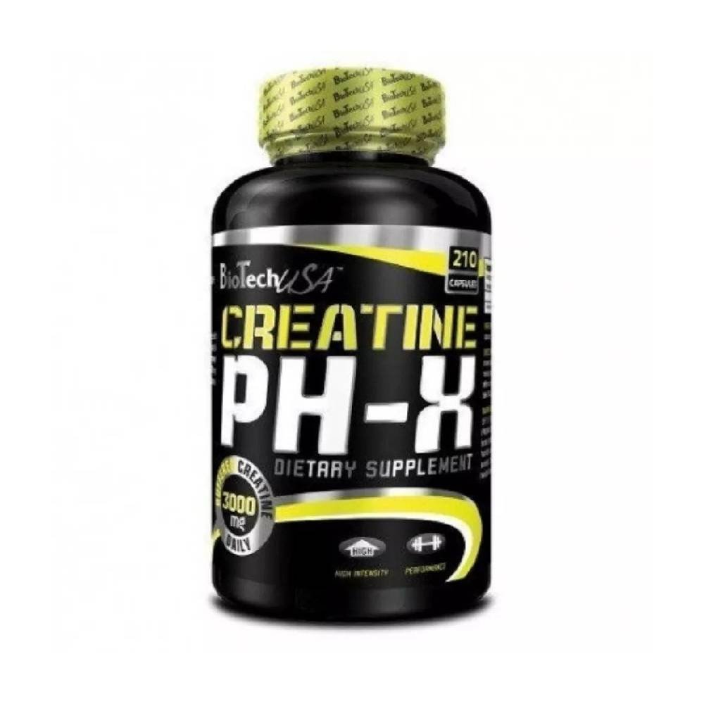 Creatina | Creatina Ph-X 210 capsule, Biotech USA,  Supliment crestere masa musculara 1