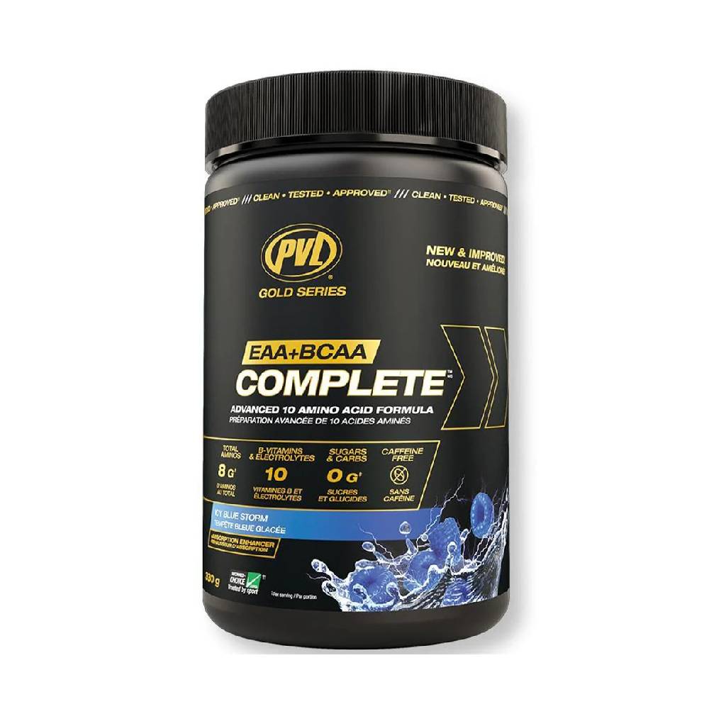 Aminoacizi | EAA+BCAA Complete, pudra, 349g, Pure Vita Labs (PVL), Complex de aminoacizi pentru refacere 1