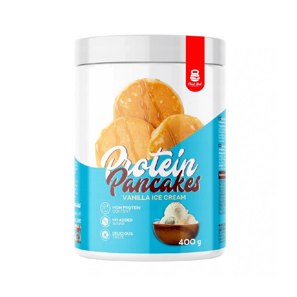 Black Friday - Reduceri Clatite proteice, pudra, 400g, Cheat Meal, Fara zahar adaugat Strawberry Promotie 2