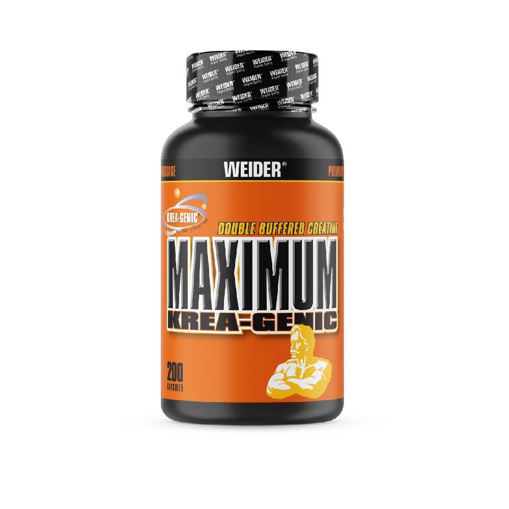 Black Friday - Reduceri Creatina Maximum Krea - Genic 200 capsule, Weider, Supliment crestere masa musculara Promotie 1