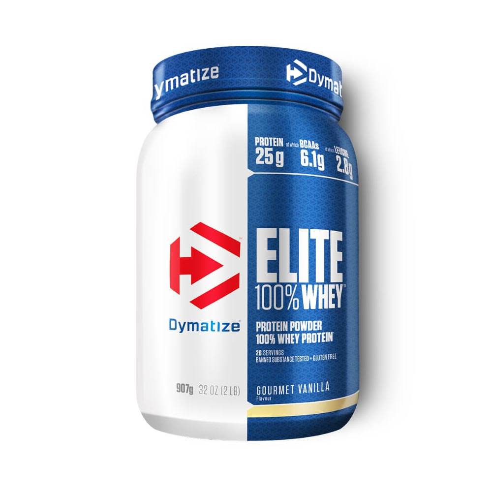 Suplimente antrenament | Elite Whey Protein 907g, pudra, Dymatize, Concentrat proteic din zer 1