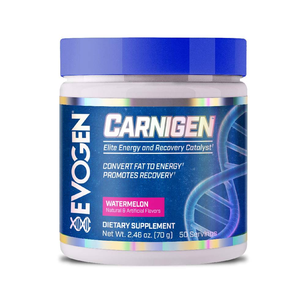 Black Friday - Reduceri Carnigen 70g, pudra, Evogen, Amestec de carnitina Grape Promotie 2