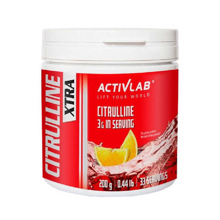 Black Friday - Reduceri Citrulline Xtra, 200g, pudra, Activlab, Oxid nitric Lemon Promotie 1