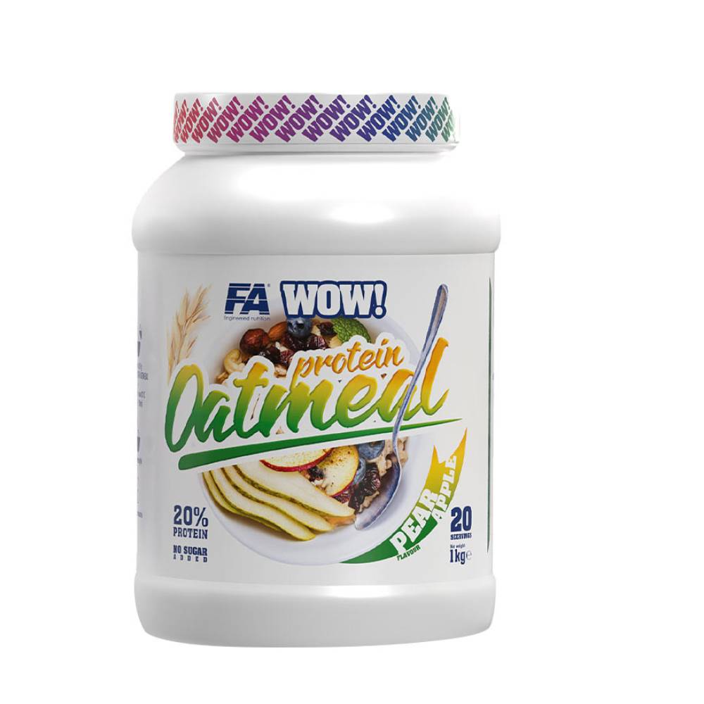 Black Friday - Reduceri WOW! Protein Oatmeal, Ovaz, 1 Kg, Fitness Authority, Ovaz proteic Salty Caramel Promotie 1