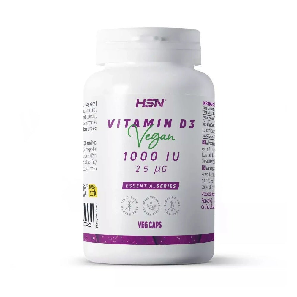 Black Friday - Reduceri Vitamina D3 1000IU, 120 capsule vegane, HSN, Supliment alimentar pentru sanatate Promotie 1