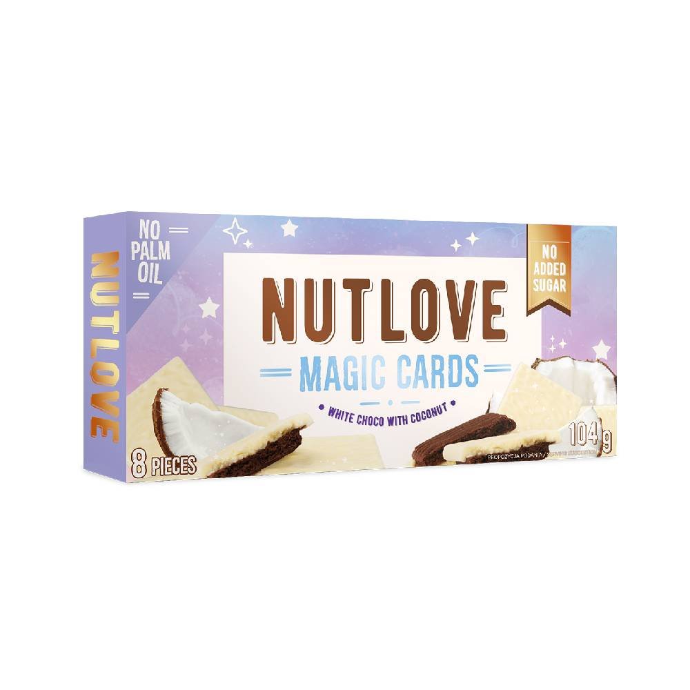 Allnutrition | Nutlove Magic Cards, Biscuiti, 104g, Allnutrition, Biscuiti fara zahar 1