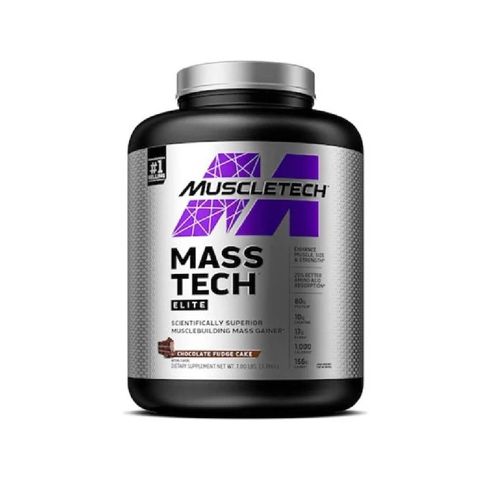 Black Friday - Reduceri Mass Tech 3,2kg, pudra, Muscletech, Mix pentru crestere masa musculara Cookies and Cream Promotie 2