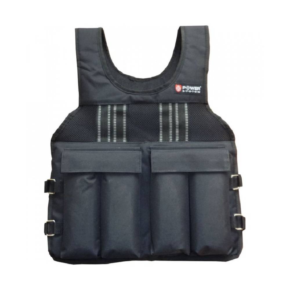 Accesorii pentru sala | Weighted Vest, 10kg, Power System, Vesta cu greutati 0