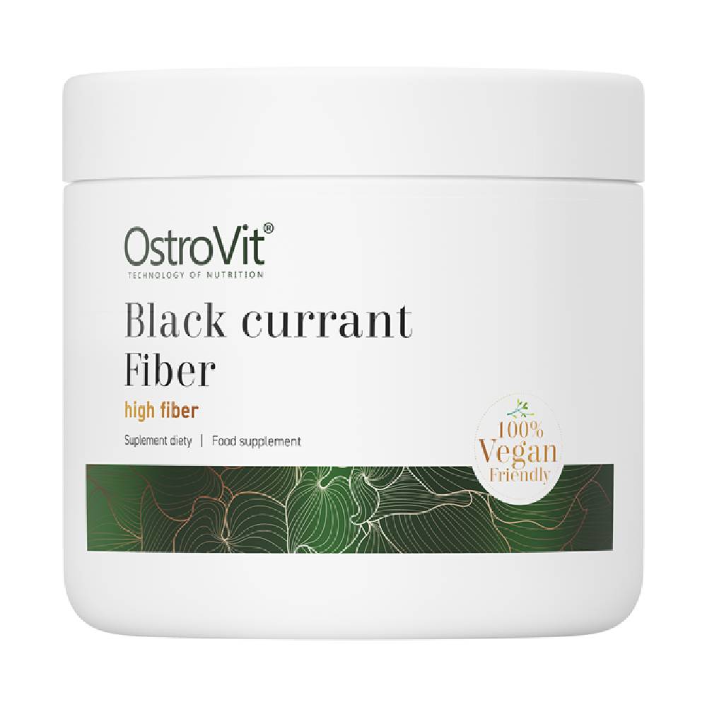 Black Friday - Reduceri Black Currant Fiber Vege, pudra, 150g, Ostrovit, Supliment alimentar pentru digestie Promotie 1