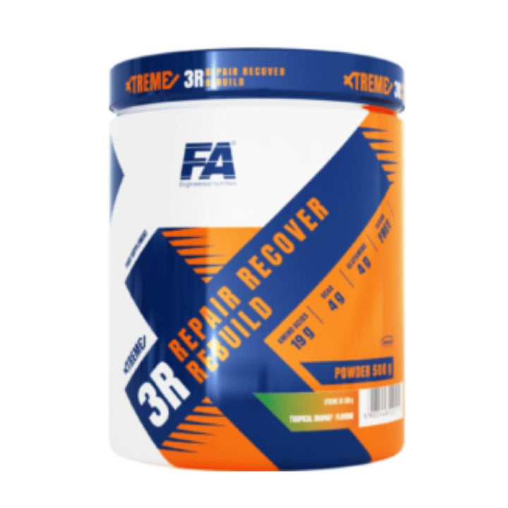 Aminoacizi | Xtreme 3R  500g, pudra, Fitness Authority, Aminoacizi pentru refacere 1