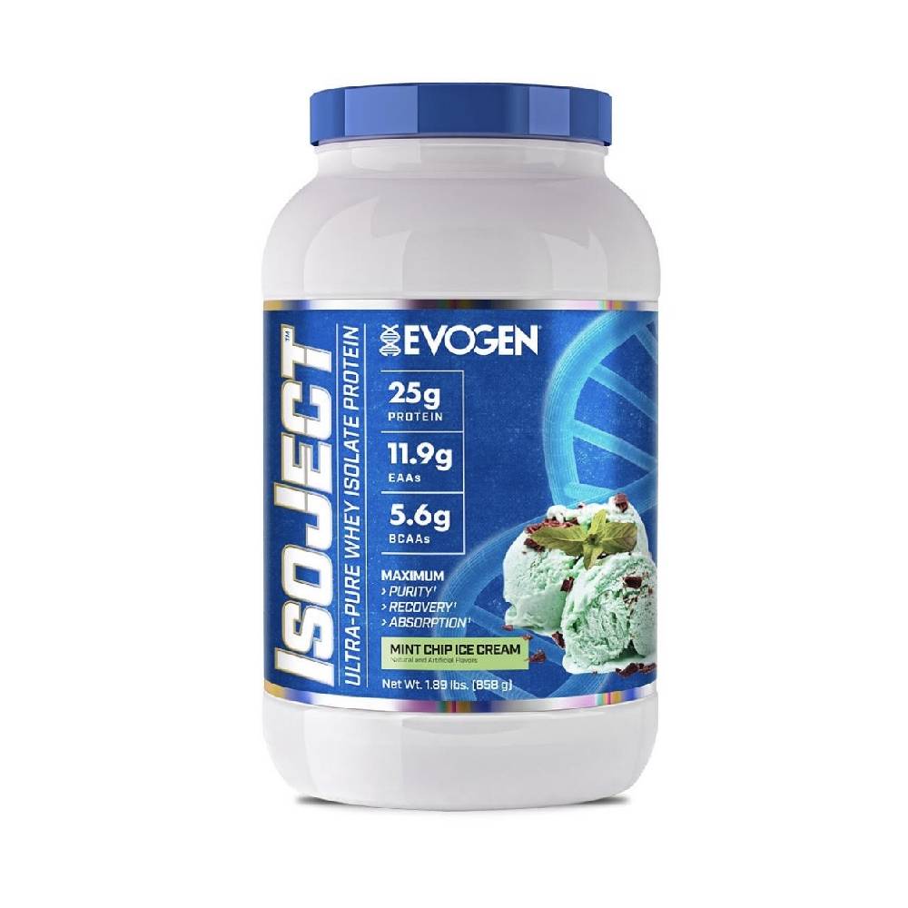 Black Friday - Reduceri Isoject 806g, pudra, Evogen, Izolat proteic din zer Vanilla Promotie 2