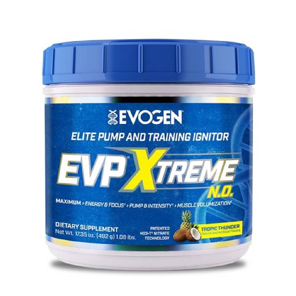 Black Friday - Reduceri Evp Xtreme NO, pudra, 480g, Evogen, Pre - workout cu adaos de cofeina Sour watermelon Promotie 2