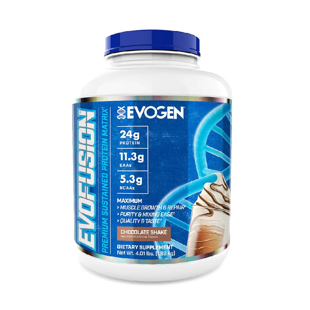 Black Friday - Reduceri Evofusion Protein Blend 2kg, pudra, Evogen, Amestec proteic Chocolate Promotie 2