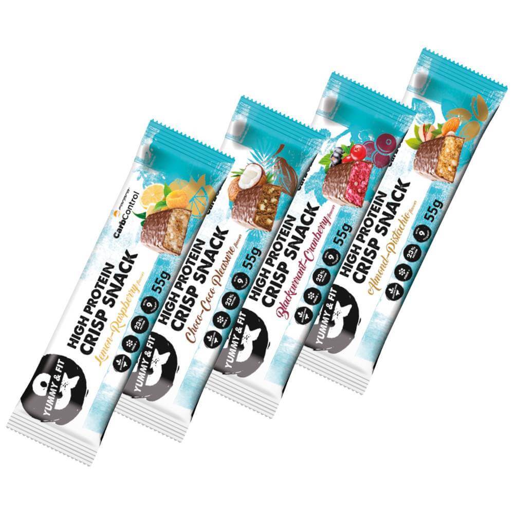 Alimente & Gustari | High Protein Crisp Snack, Baton proteic crocant, 55g, ForPro, Lemon - Raspberry 1