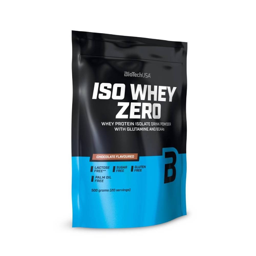 Black Friday - Reduceri Iso Whey Zero 500g, pudra, Biotech USA, Izolat proteic din zer Berry Brownie Promotie 2