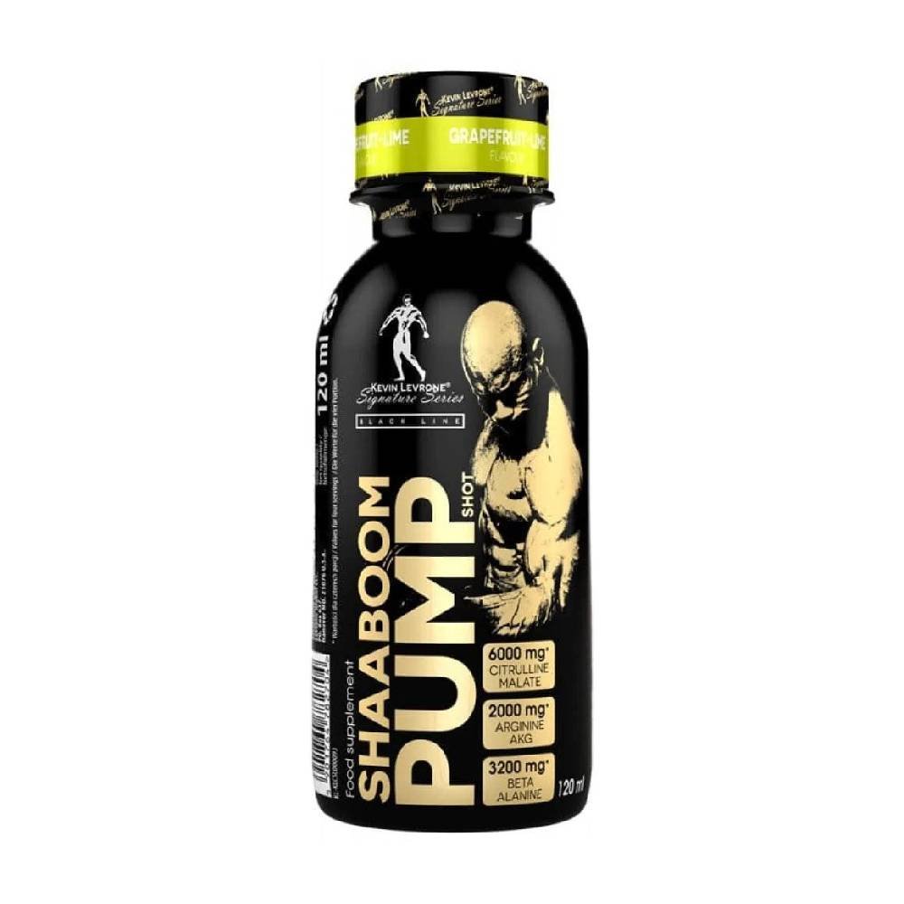 Pre-workout | Shaboom Pump 120ml, Kevin Levrone, Supliment alimentar pre-workout cu cofeina 1