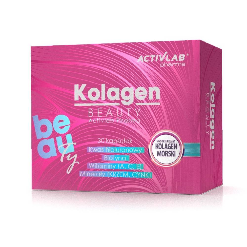 Black Friday - Reduceri Collagen Beauty, 30 capsule, Activlab, Supliment alimentar pe baza de colagen marin Promotie 1