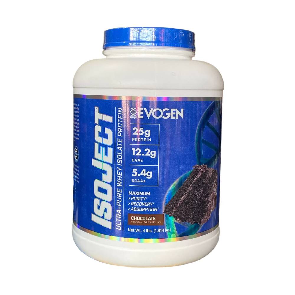 Black Friday - Reduceri Isoject 1,77kg, pudra, Evogen, Izolat proteic din zer Chocolate Promotie 2