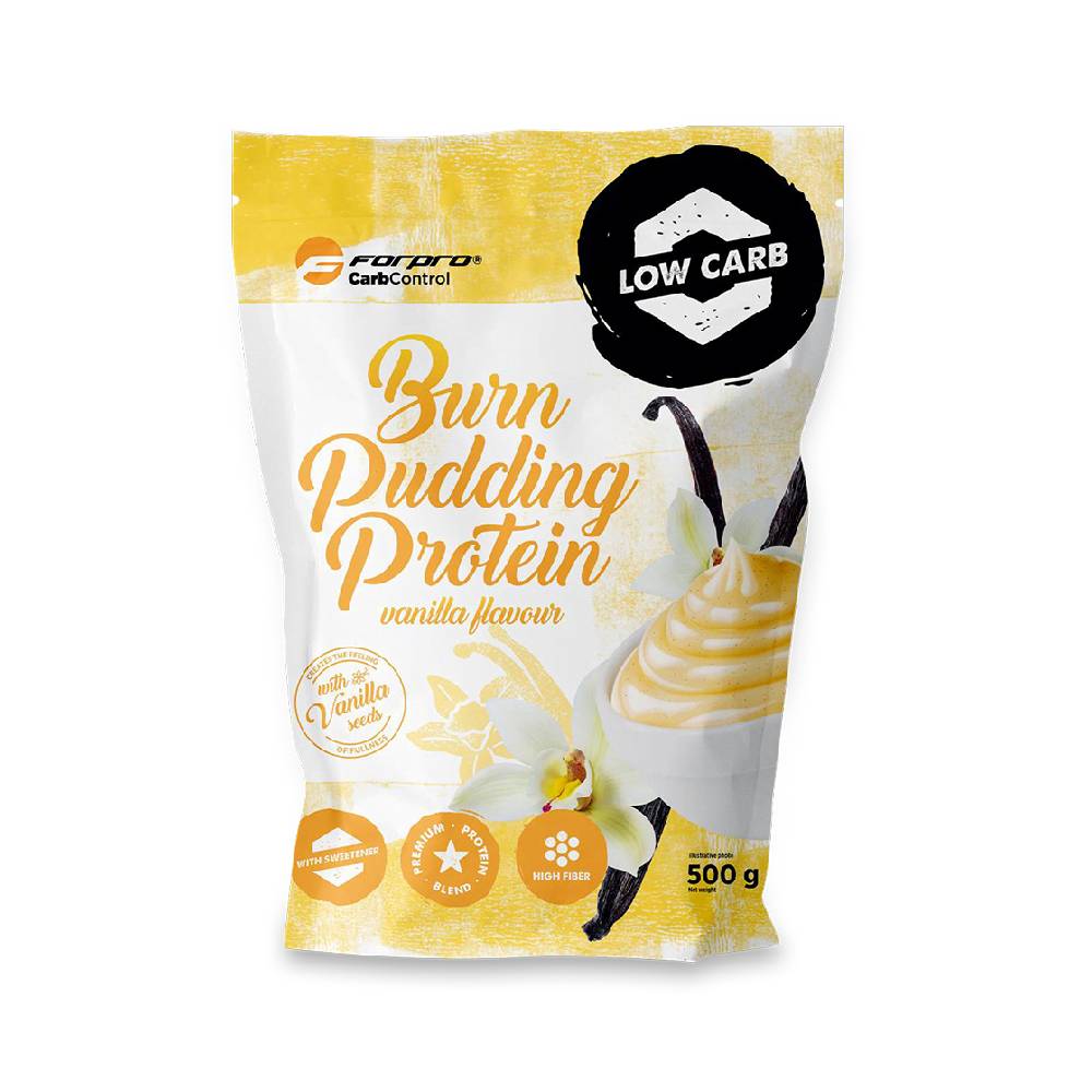 ForPro | Burn Pudding Protein, Budinca proteica 50g, ForPro, Adaos de fibre digestive 1