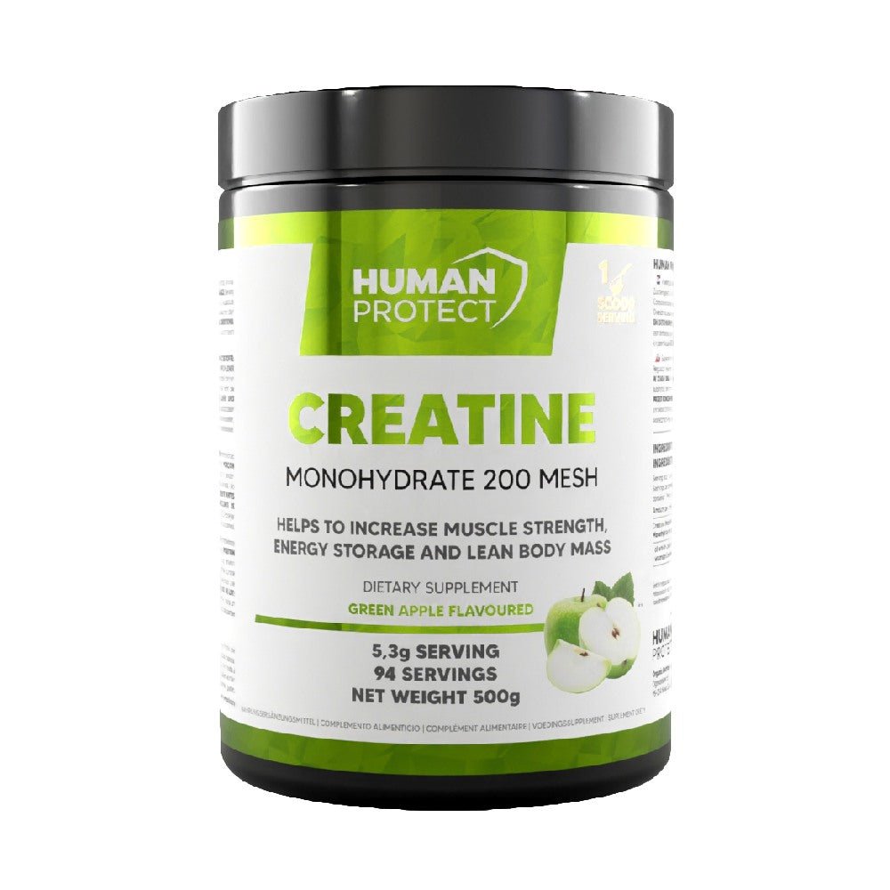 Creatina | Creatina monohidrata, pudra, 500g, Human Protect, Supliment crestere masa musculara 0