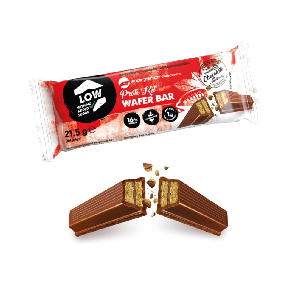 Alimente & Gustari | Prote-kit Wafer Bar, 21,5g, Forpro, Baton proteic 1