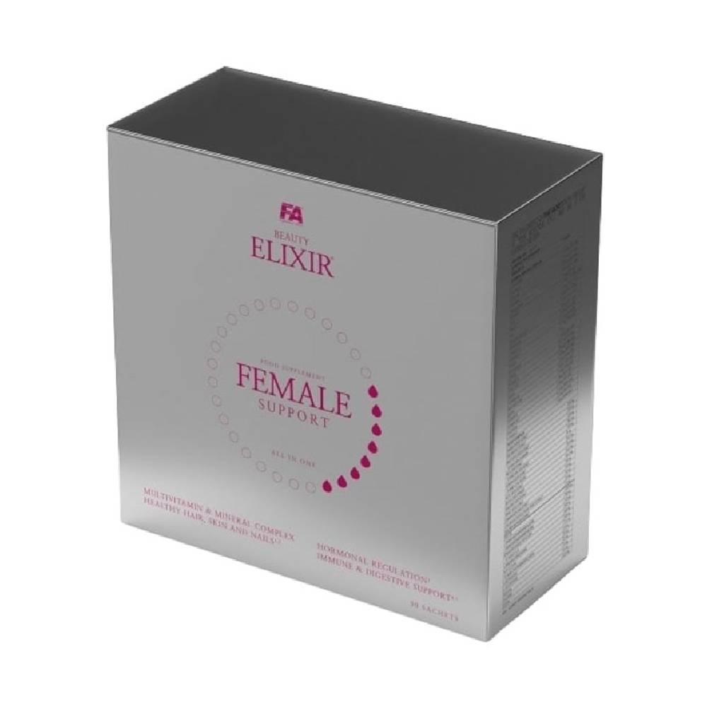 Black Friday - Reduceri Beauty Elixir Female Support, 30 plicuri, Fitness Authority, Complex de vitamine si minerale Promotie 1