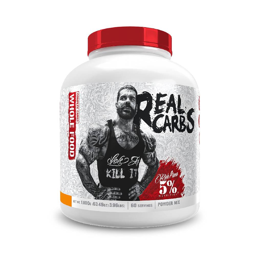 Black Friday - Reduceri Real Carbs, pudra, 1,8kg, 5% Rich Piana, Amestec de carbohidrati Banana Nut Bread Promotie 1