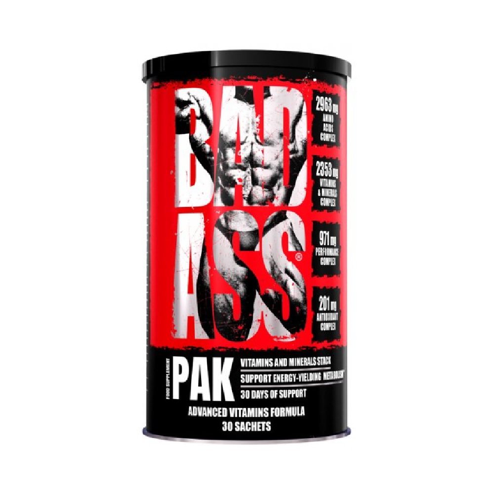 Black Friday - Reduceri Pak, 30 pachete, Bad Ass, Complex de vitamine si minerale Promotie 1